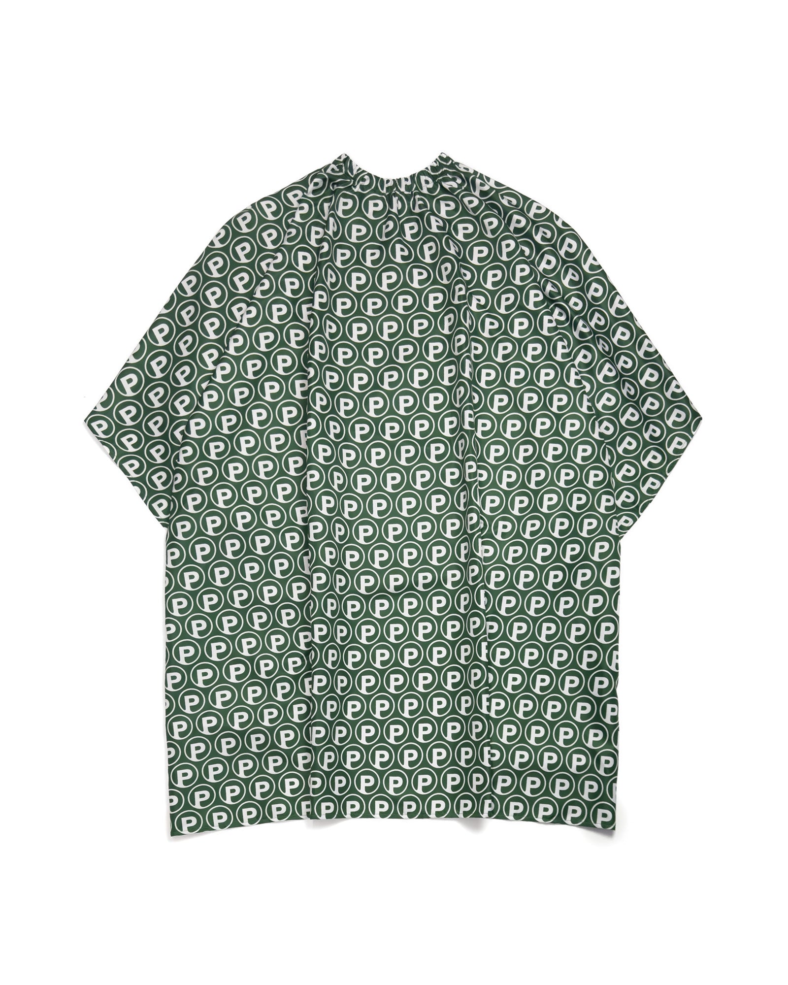 PLANTED ALLOVER LOGO BARBER CAPE