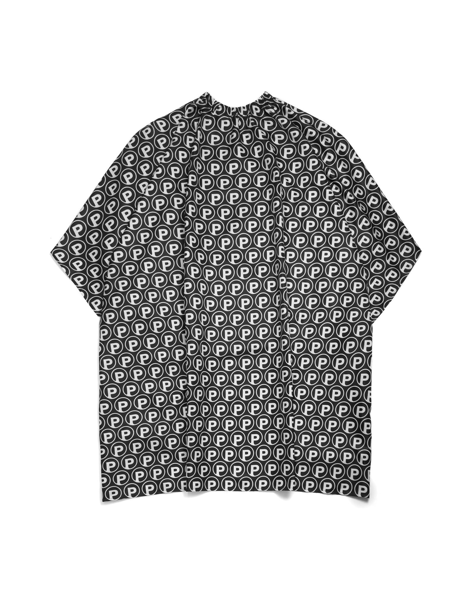 PLANTED ALLOVER LOGO BARBER CAPE